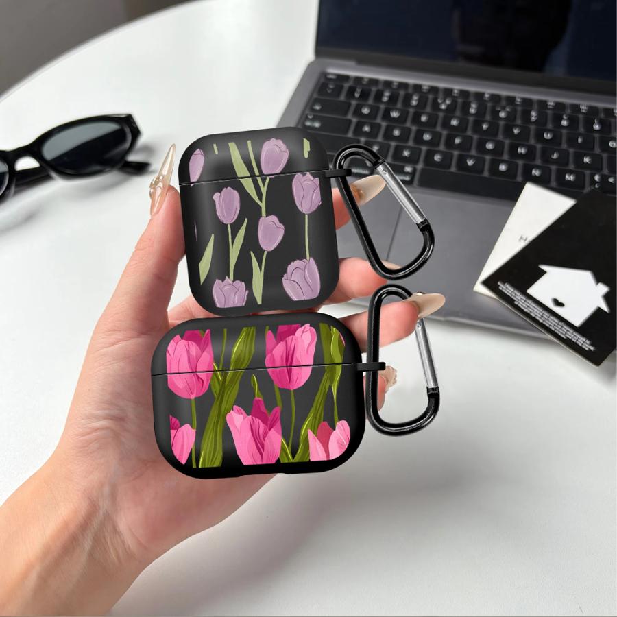 Чехол для Airpods 3 Pro2 1 4 Pro3 Pro 2 Чехлы для наушников Чехол Простой Цветок