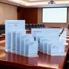 Акриловый двусторонний настольный держатель формата A4/A5 для меню и объявлений