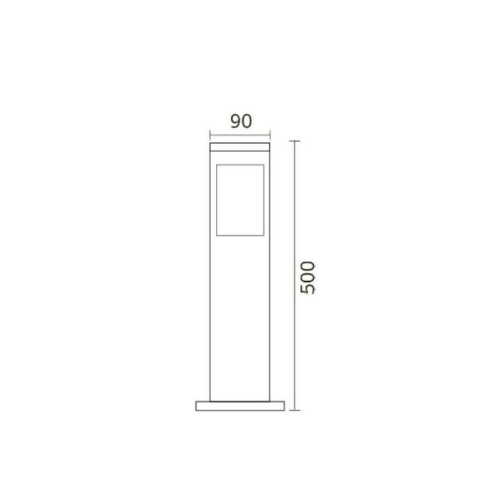 Kavak SQ-3 Черный E27 60W Терминал