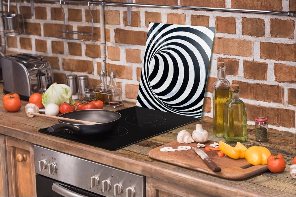 GLASS CUTTING BOARD 45x52 Abstract