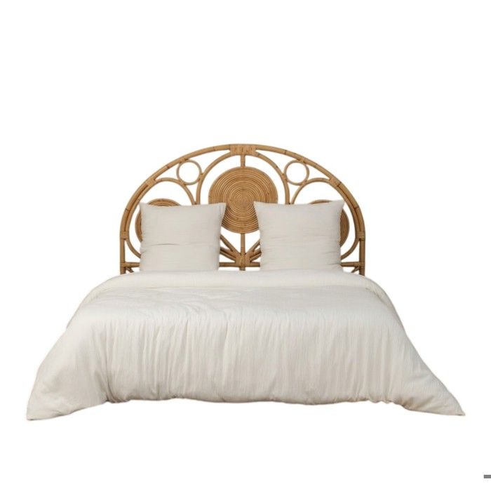 Parure de lit en gaze de microfibre 220 x 240 cm Uni blanc