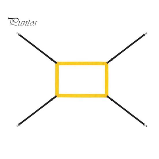 Зона удара по бейсболу. Целевая сетка с крючками. Портативный софтбол. Тренировочная сетка для точной подачи бейсбола. Регулируемая сетка для ударов. Тренировка ловли мяча.