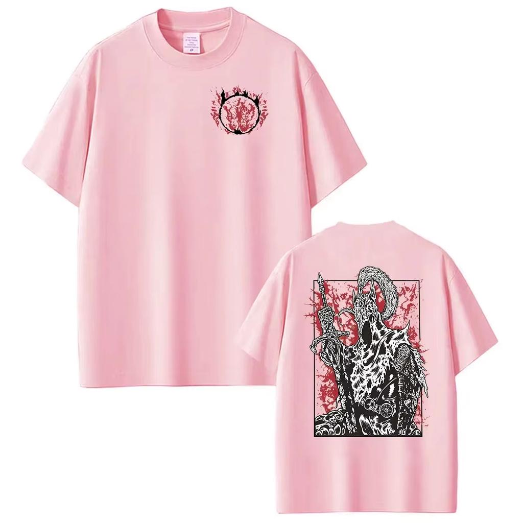 Dark Souls Artorias The Abysswalker Vintage Crew Neck Oversized Graphic Unisex Streetwear Women And Men T-shirt
