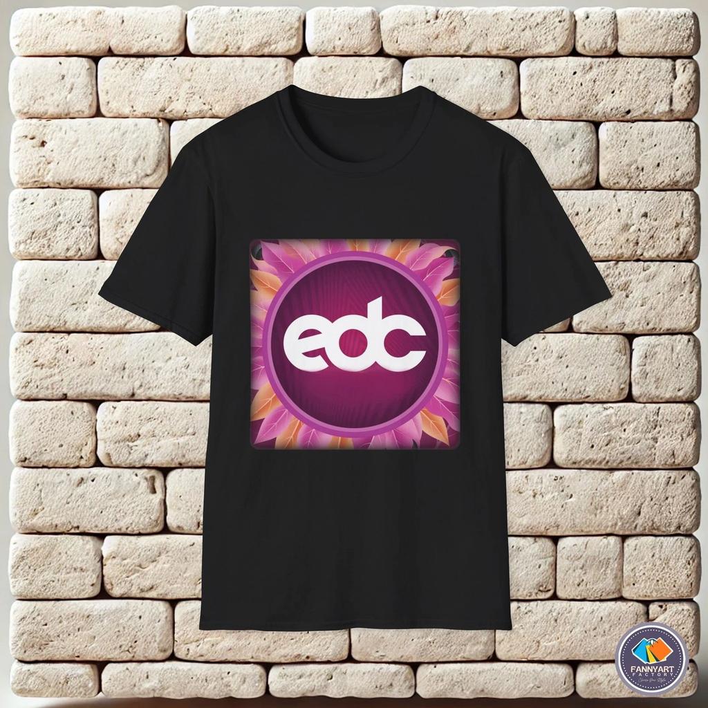 Унисекс Футболка с Логотипом Фестиваля Electric Daisy Carnival EDC