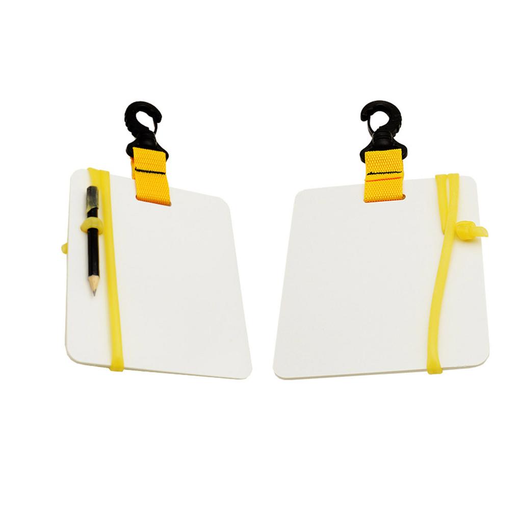 Доска для письма Scubas Diving Wordpad с зажимом и карандашом для водных видов спорта Дайвинг Плавание