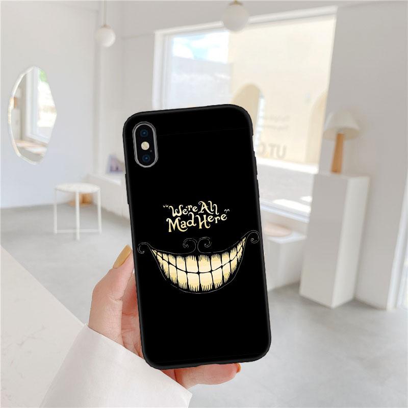 CJ3 Alice in Wonderland Cat Princess Soft Shell Phone Case for OPPO A3 Pro A72 A74 A76 A77 A77S A78 A79 A94 A95 A18 A40M A58