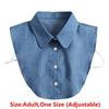 Vintage Classic Detachable Blouse False Collar Clothes Accessories Shirt Fake Collar Lapel