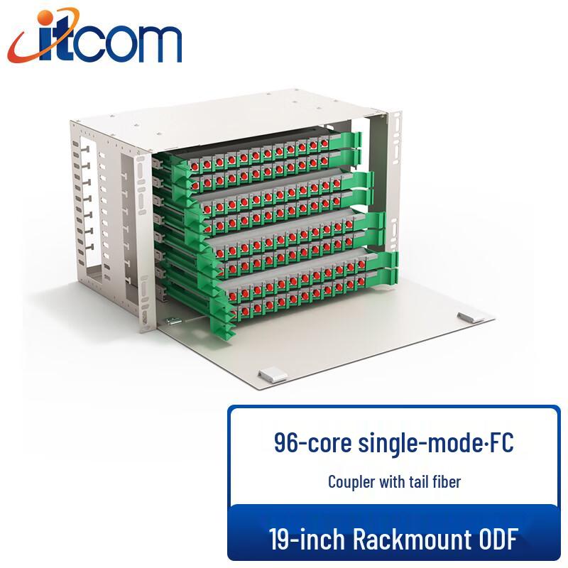 Itcom Adicom 19-дюймовая стоечная оптическая распределительная рама ODF