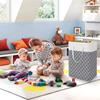Folding Storage Basket Fabric Storage Bag Dirty Clothes Basket Wardrobe Storage Box Finishing Bag
