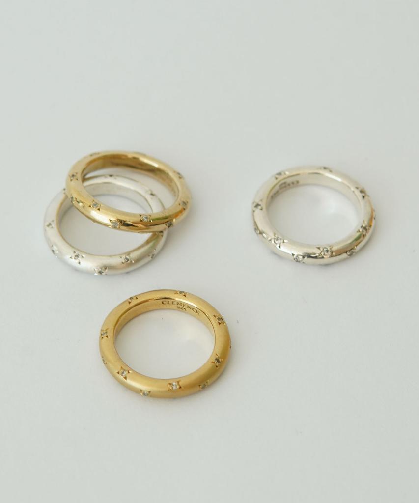 Кольцо Clemence Jewelry Fleur 01_Золото