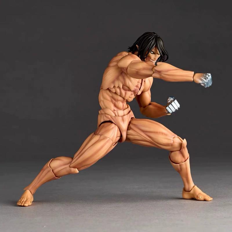 KAIYODO Amazing Yamaguchi Атака Титанов Эрен И Кенни Фигурка Артикуляция Мобильность Настольное Украшение Подходит В Качестве Подарка