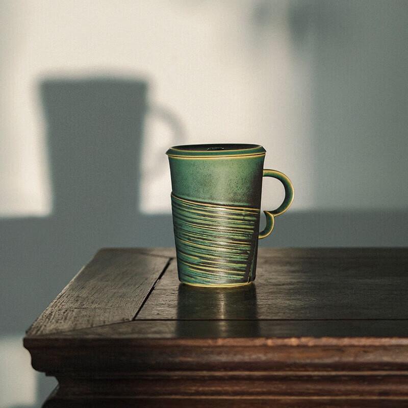 Wanqiantang Ceramic Office Tea Cup with Lid