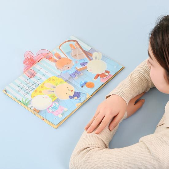 Прозрачный зажим для книги Пластиковый держатель для страниц книги Зажимы Многофункциональные закладки Аксессуары для чтения