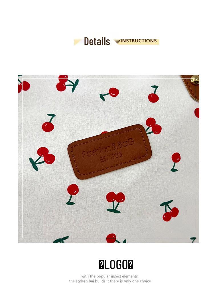 Trendy Women's Versatile Large-Capacity Print Tote Bag