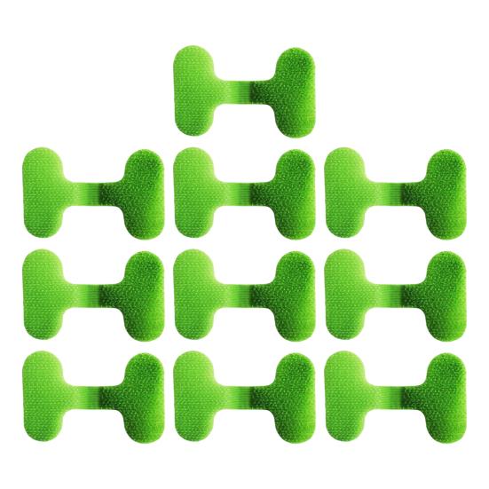 10 Pcs Write-on Cord Labels Cable Tabs Reusable Cable Organizer Nylon Hook