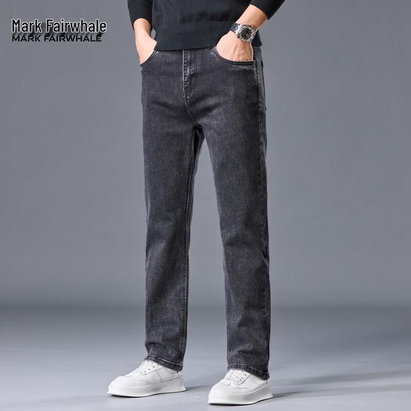 Мужские джинсы Mark Fairwhale из выстиранного денима прямого кроя
