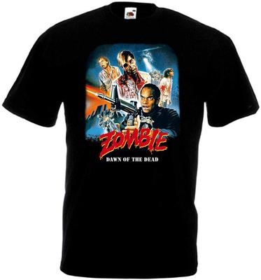 Футболка Dawn Of The Dead v13 черная фильм ужасов Ромеро все размеры S-5XL