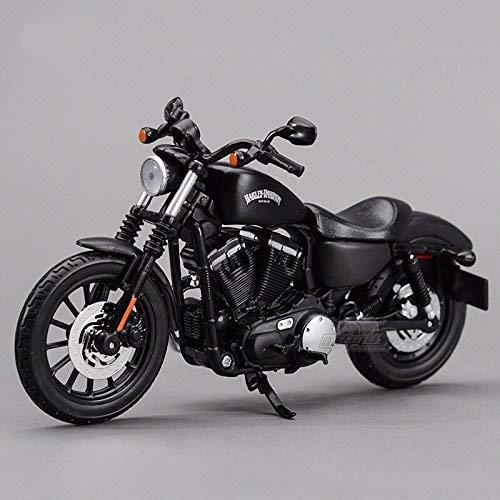Maisto 1/12 Scale Harley-Davidson 2014 Sportster Iron 883 (Black, Finished Model) 32326