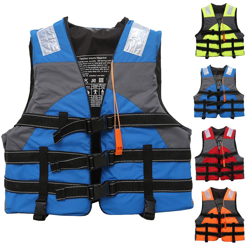 Взрослый Вспомогательный Плавучесть Водный спорт Каяк Лыжи Рыбалка Парусный спорт Спасательный жилет Куртка