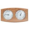 2 In-1 Wood Thermo Hygrometer Thermometer Hygrometer Sauna Room Steam Room Accessories
