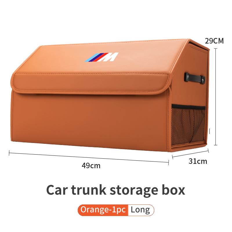 2025 Hot Car Boot Organiser Storage Box Large Capacity Foldable Storage Box For BMW Series X1X4 X5 X7 G20 G38 F20 F39 F48 E46 E6