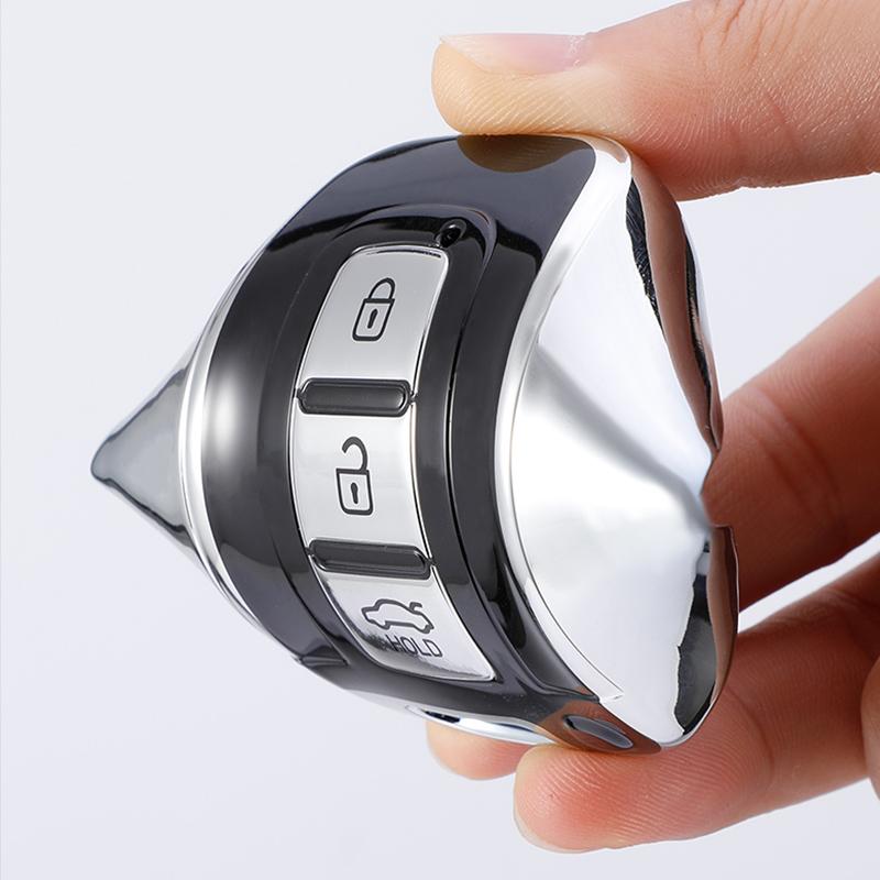 Soft TPU Car Key Cover Case Shell Fob For Hyundai Accent Elantra Solaris HB20 Veloster SR IX35 I30 for KIA RIO K2 K3 Sportage Accessories