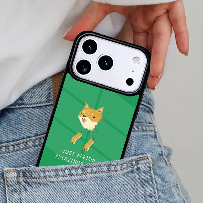 Чехол для телефона с изображением собаки Сиба-ину для iPhone 16e 15 14 13 12 17 Pro Max Plus Air 17pro Чехол Coque
