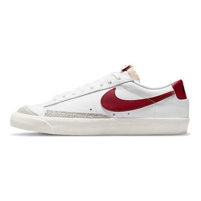 Blazer Low 77 Vintage Team Красные мужские кроссовки Белый парус DA6364-102