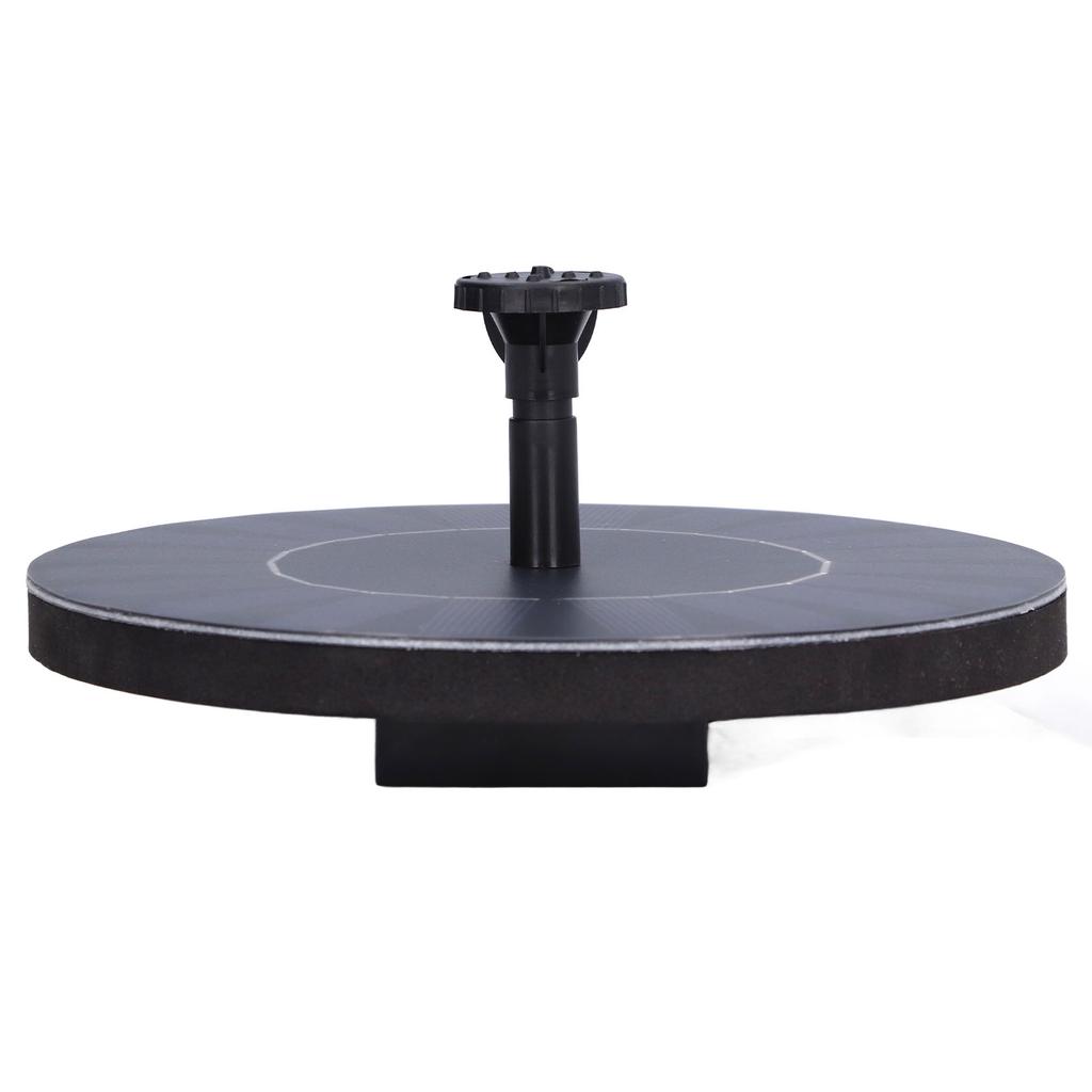 Фонтан на солнечной панели Монокристаллический кремний Уличный ландшафт Плавающая водяная помпа 5 В 2,5 Вт