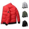 Down Cotton Clothes Men's Autumn and Winter Thickened Warm Stand-up Collar Bread Clothes Cotton Clothes Men's Winter Clothes Couple Coat