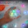 Waterproof Led Ice Cube Multi Color Flashing Glow In The Dark Light Up for Bar Club Drinking Party Wine Decoration