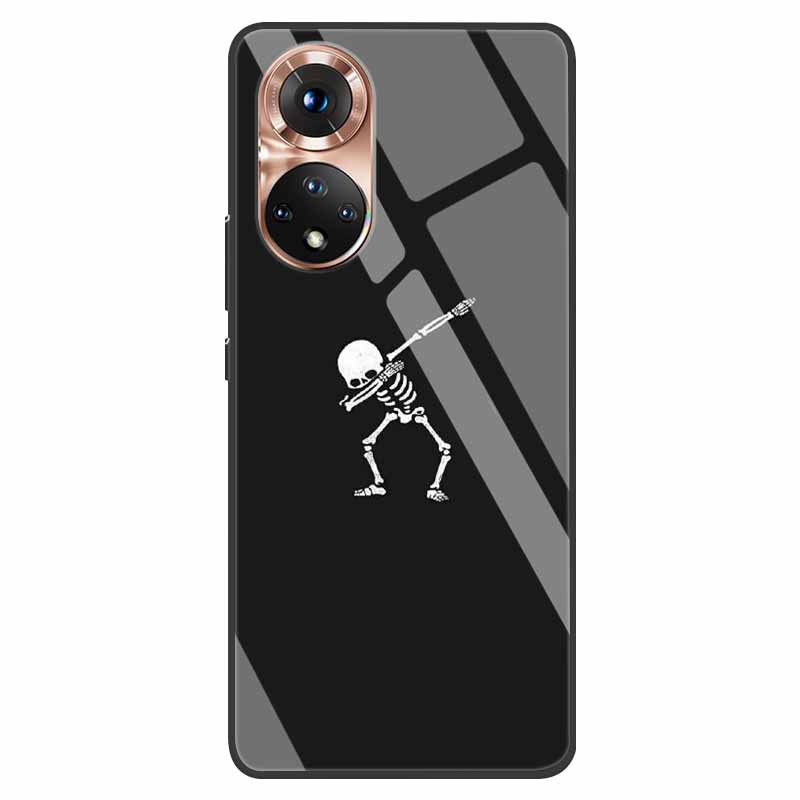 Роскошный чехол для Huawei Honor 50 Чехол Закаленное Стекло Чехол для Телефона Huawei Honor 50 Honor50 6.57" Coque Сумка Модный Бампер