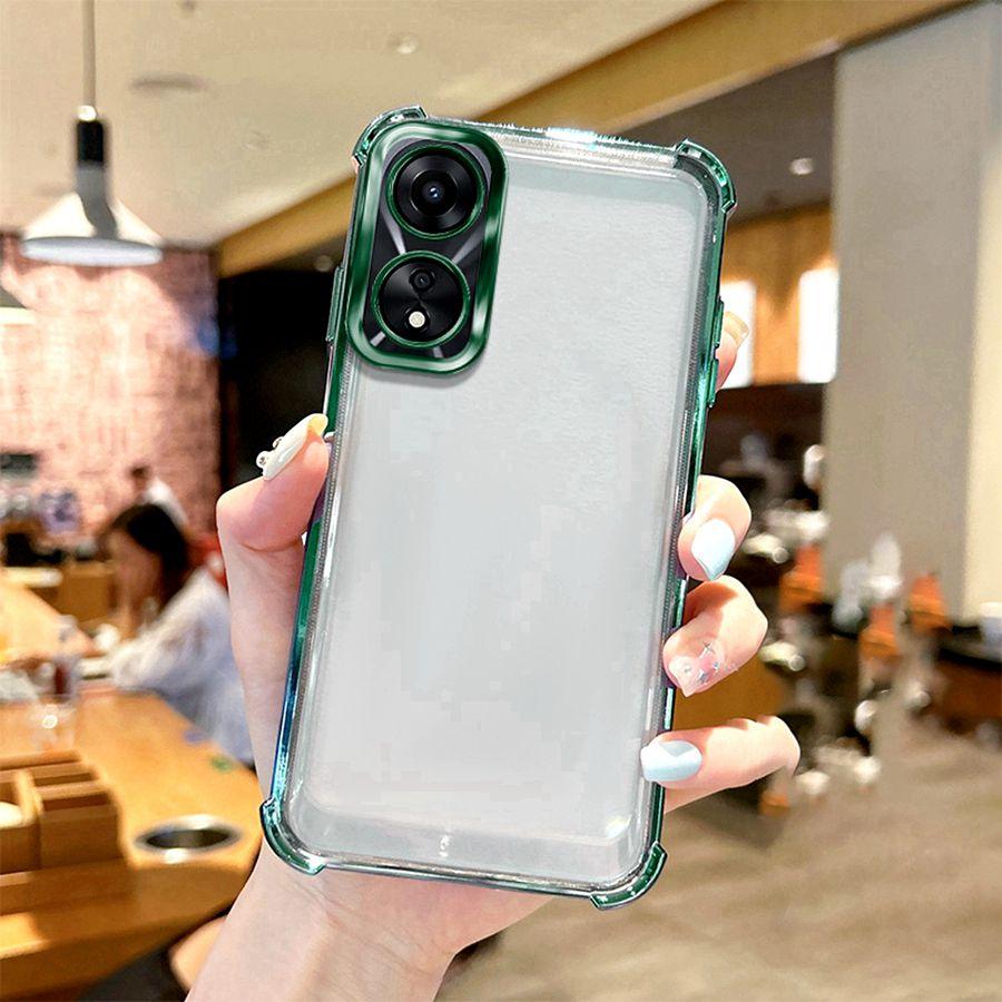 Противоударный чехол-футляр для линз с воздушной подушкой для Realme C85 15T 16 C71 C61 C63 OPPO A6X A98 5G A79 A38 A18 A53 A96 A5 A6 A16 Reno 13 14 15 15F Покрытие Силиконовый чехол
