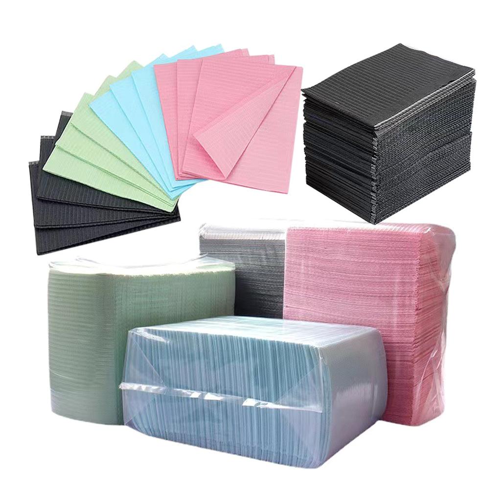 125 шт. складной одноразовый держатель для подушечек для ногтей, скатерть, бумажный коврик для маникюра, коврик для дизайна ногтей