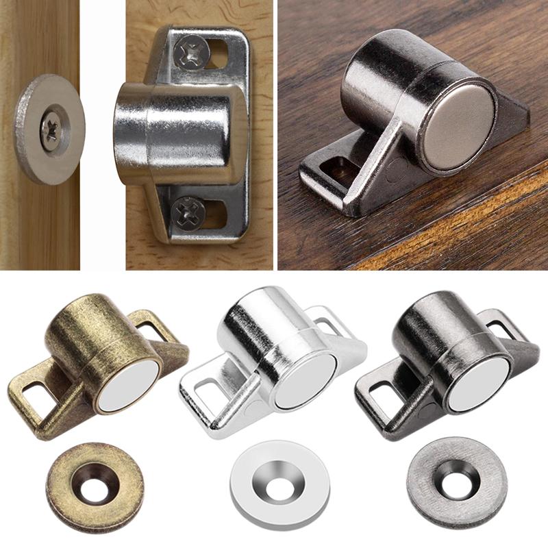 Magnet Cabinet Door Catches Ultra Thin Cupboard Closer Door Stopper Home Furniture Hardware Accessories