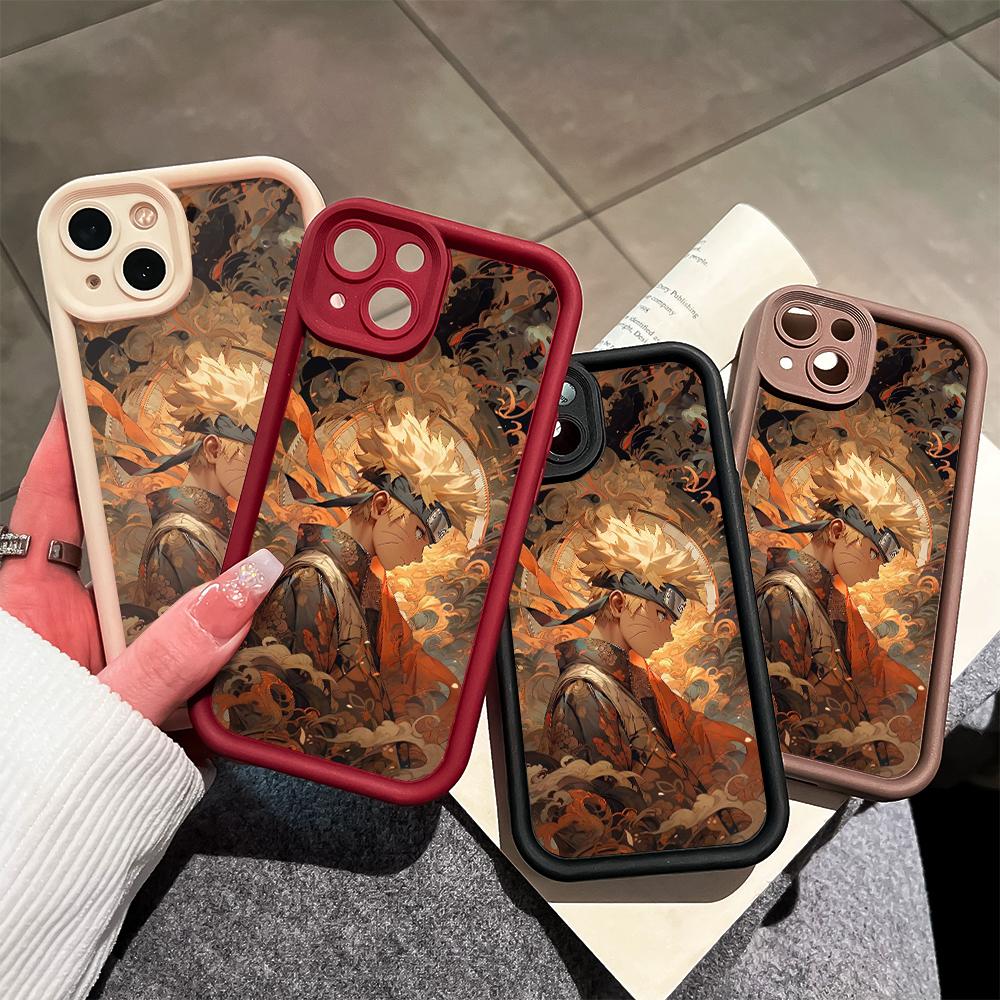 Чехол для телефона с рисунком Узумаки Наруто для iPhone Samsung Galaxy Xiaomi Redmi POCO HUAWEI Honor, противоударный резиновый мягкий гибкий чехол
