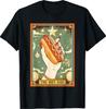 Hot Dog Bun Lover Foodie Food Lover The Hot Dog Tarot Card T-Shirt