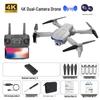 K3 4K Dual Camera Folding Drone Quadcopter HD Aerial Photography Remote Control E99Pro E88