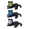 Pen Holder 3D Printed Black Cat Ornament Cat Figurine
