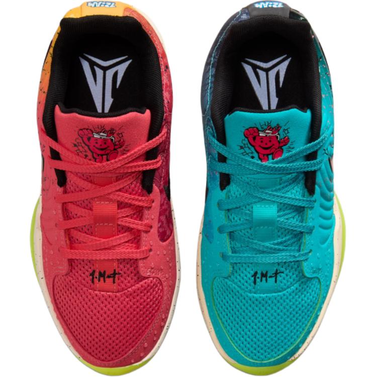 Kool-Aid x Nike Ja 2 GS Кроссовки детские Разноцветные Ярко-малиновые Плоский-серебристый IF3948-800