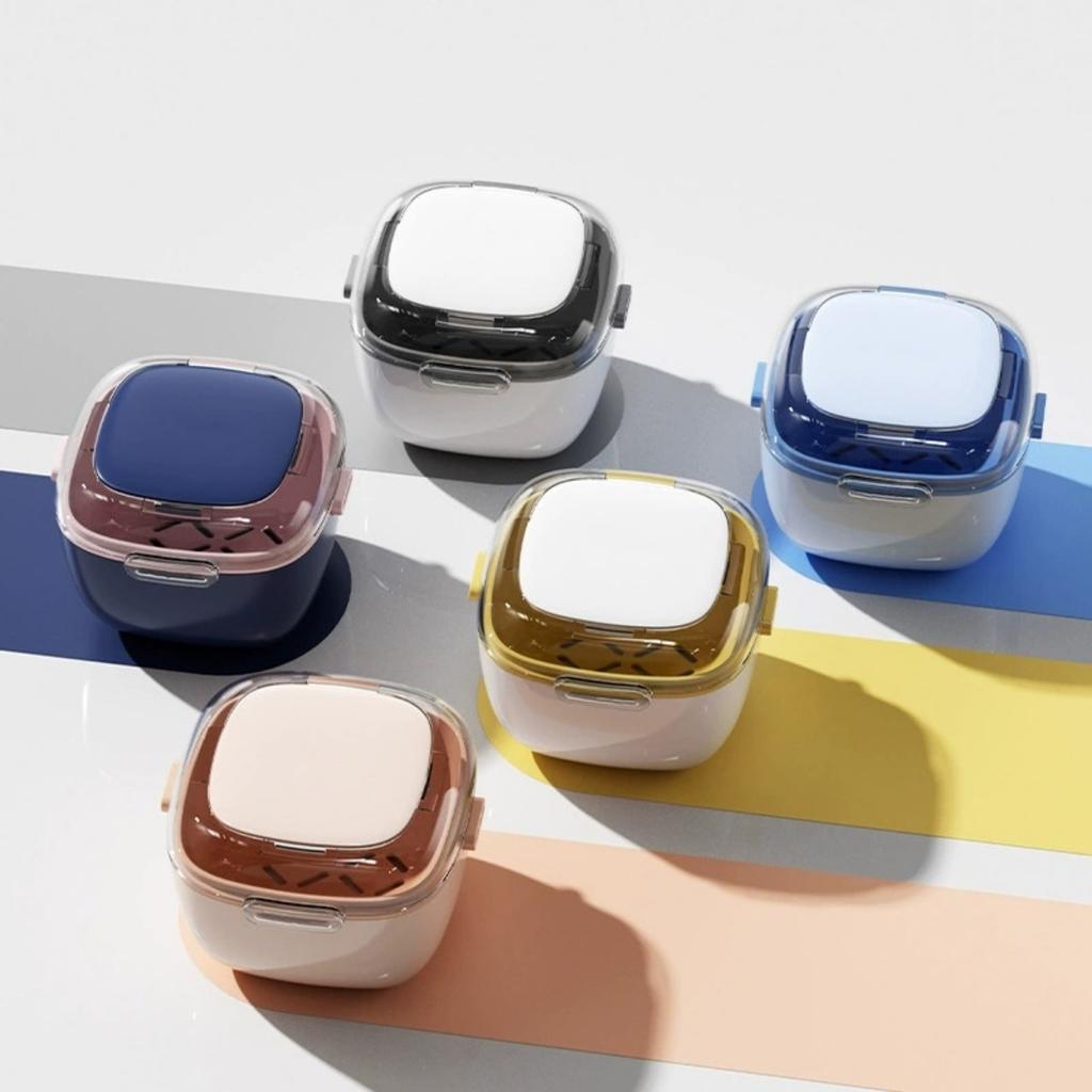 Коробка для чистки ретейнера, ванночка для зубных протезов, герметичный футляр для зубных протезов, капа, ночная капа и ретейнер