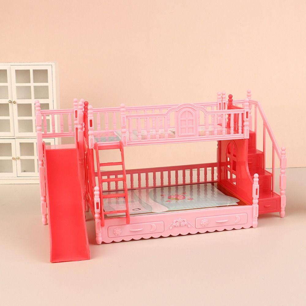 Маленькая мебель кукольная кровать украшение для спальни принцессы кукольный домик мебель игровой домик