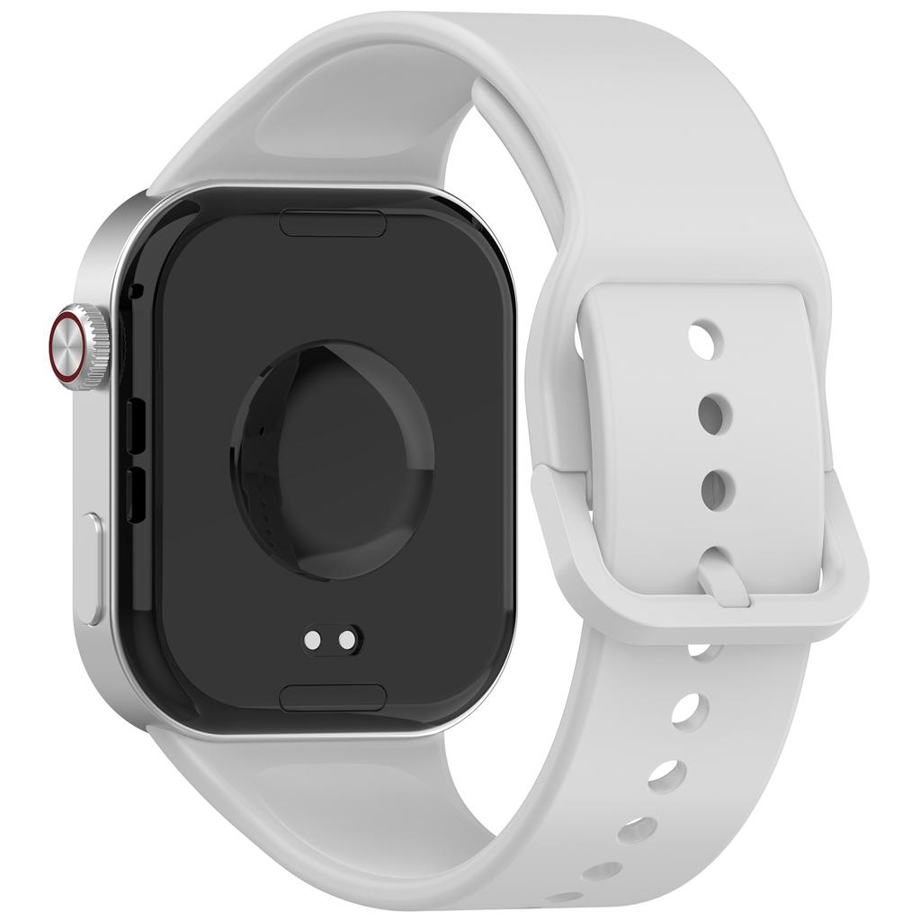 Для Xiaomi Redmi Watch 6 Силиконовый ремешок для часов Запасной ремешок Пряжка-булавка Браслет