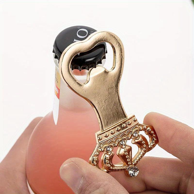 Beer Crown Golden Bottle Opener Party Favors European American Personality Wedding Products Wedding Return Party Gift