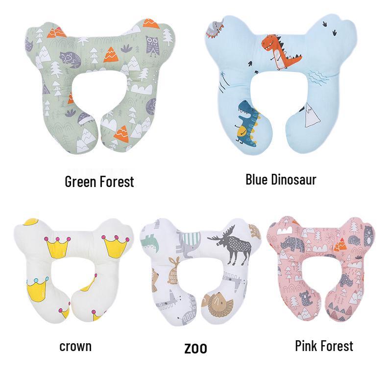 Подушка-поддержка для головы и шеи ребенка - Защита от плоской головы для колясок и автокресел