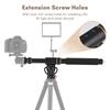 Andoer Universal Tripod Extension Arm Aluminum Alloy Detachable Extender Horizontal Centre Column