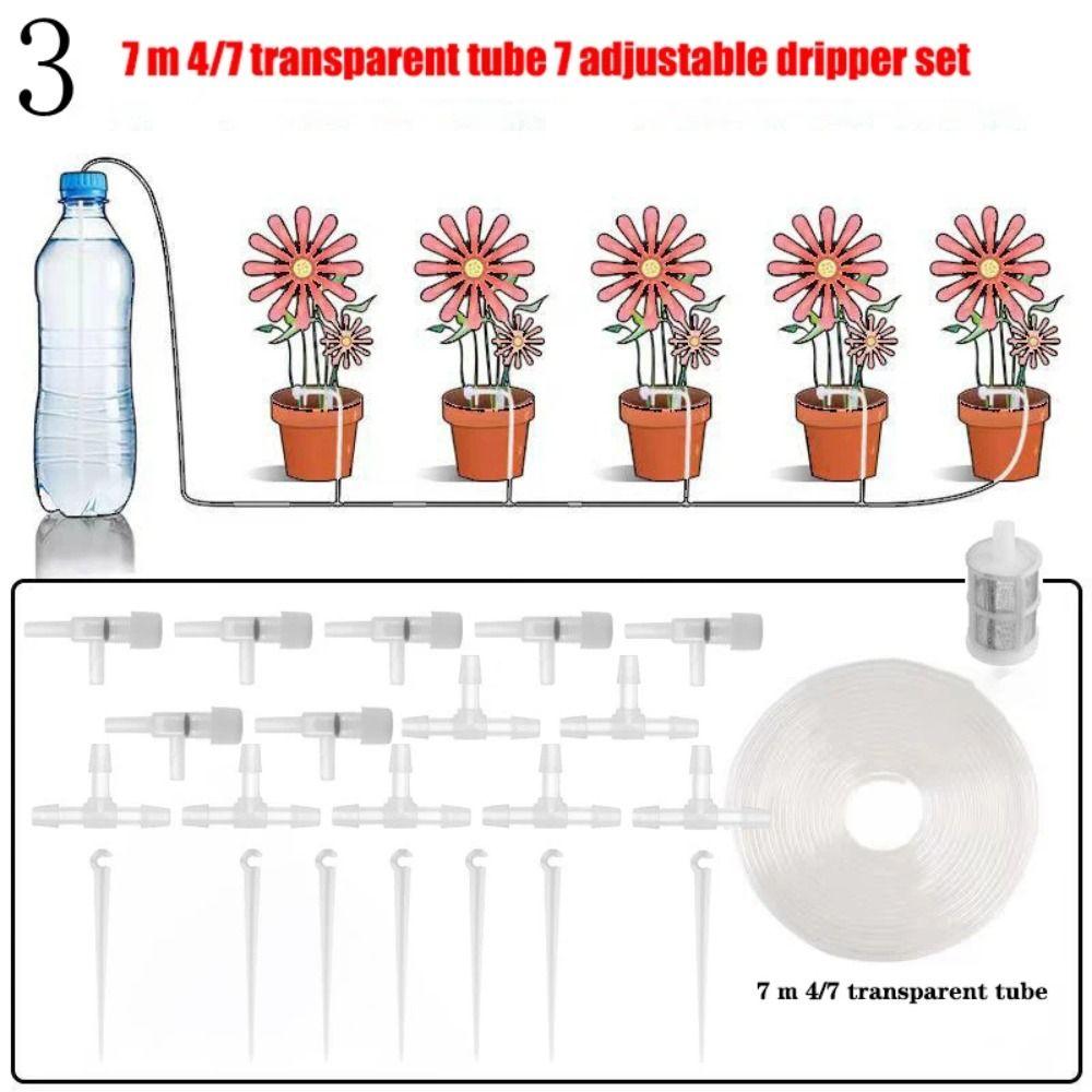10/17/23/32/47/62/92 шт. 4/7 мм шланг для капельного полива сада цветы растения