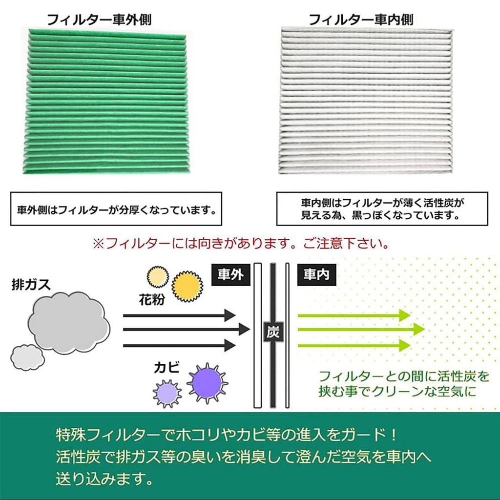 Suzuki Every 95861-64P40 Фильтр кондиционера DA17V/W Scrum DG17V/W NV100 DR17V/W Mini Cab DS17V