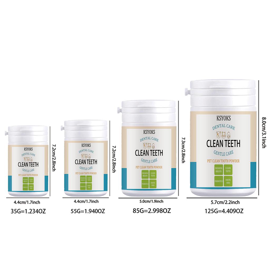 Pet Tooth Powder Can Remove Hidden Residue and Improve Dull Teeth