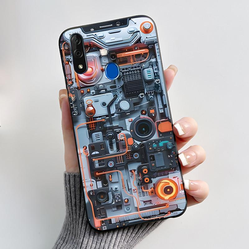 Чехол для ZTE Blade V10 2019 Эстетичный Роскошный Милый Крутой Для Мальчиков Девочек Мягкий Силиконовый Задняя Крышка Телефона Для ZTE Blade V10 V 10 Корпус